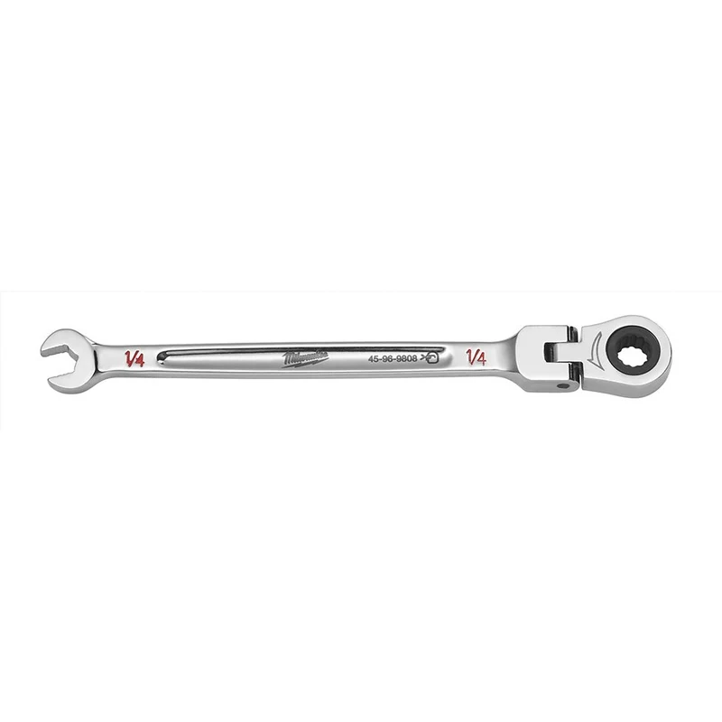 Cl mixte cliquet tte flexible Milwaukee, diffrentes tailles, 45-96-960 / 45-96-961 / 45-96-962